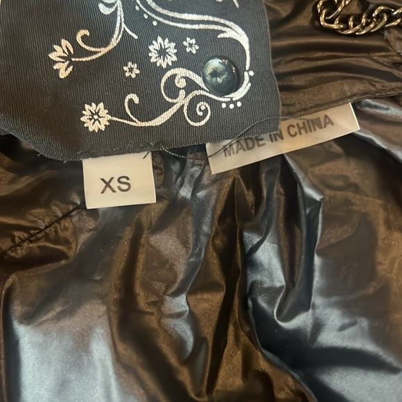 Women’s Anorak long puffer vest size XS NWT down - Picture 10 of 10